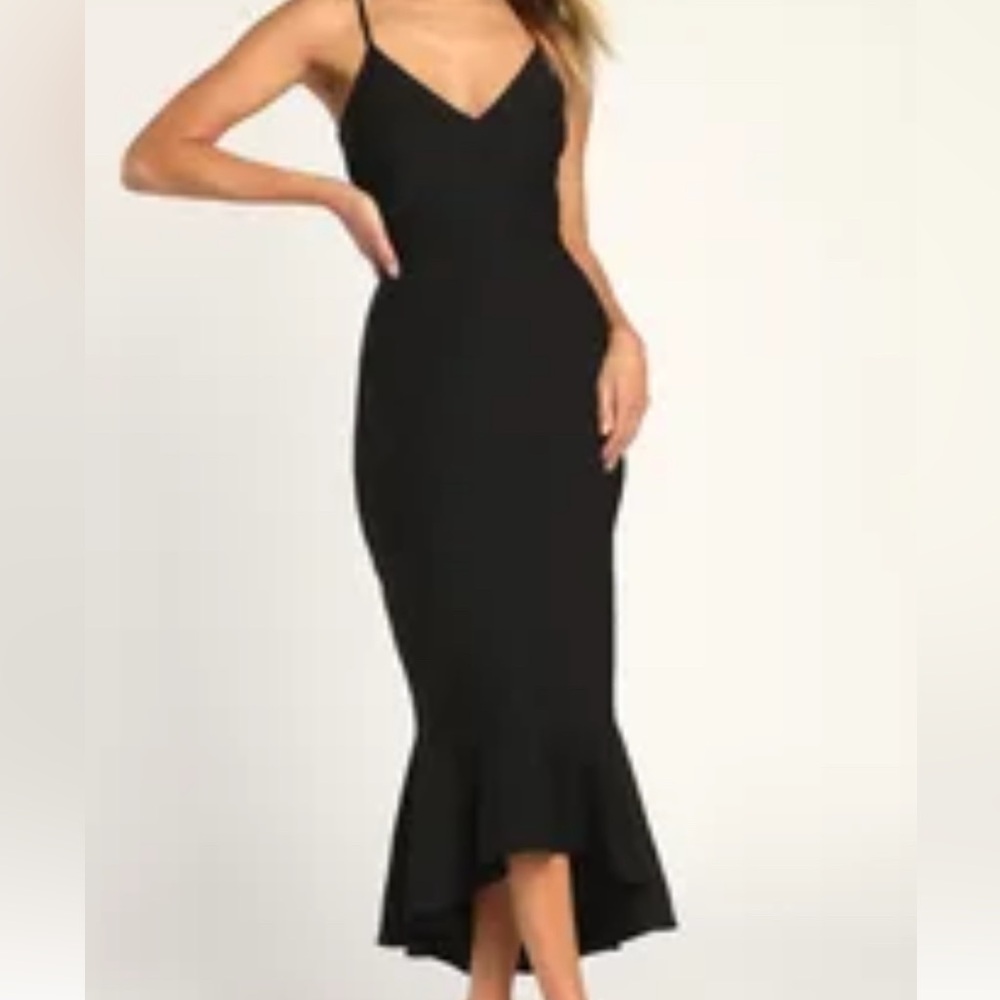 Brand new lulus asymmetrical dress